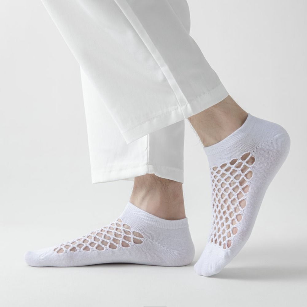 ถุงเท้าแฟชั่นดีไซน์โปร่งสำหรับ - Ankle Sock Low Cut บทวิจารณ์และราคา
