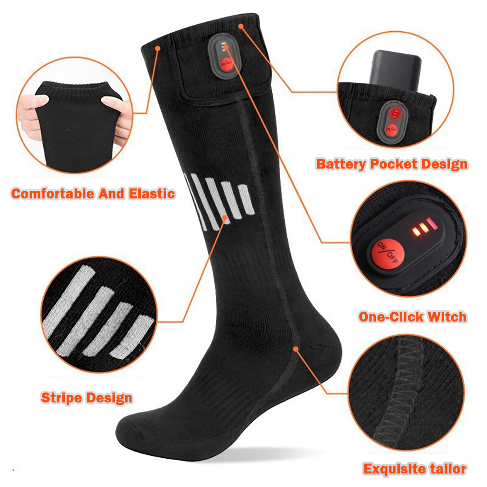 ถุงเท้าอุ่นสำหรับฤดูหนาวพร้อมก - Thermal Sock Winter บทวิจารณ์และราคา
