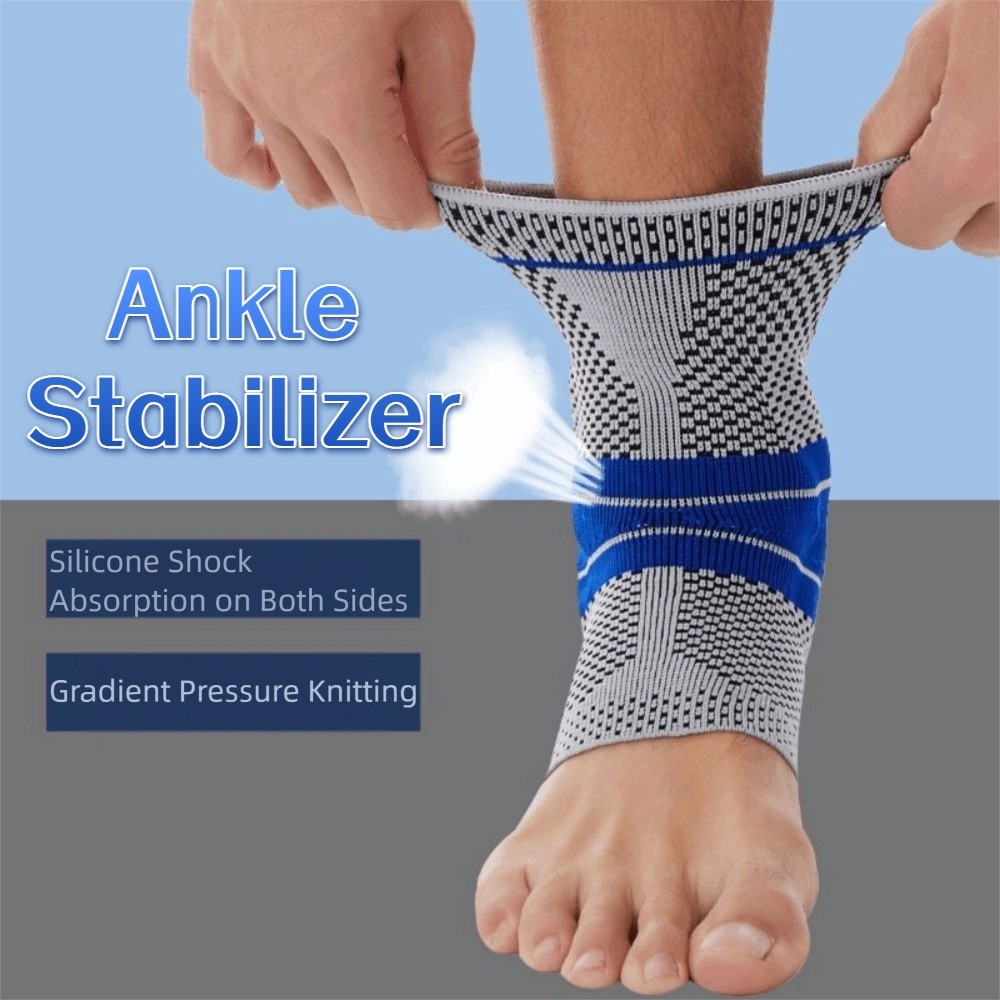 สนับข้อเท้าแบบถักน้ำหนักเบา ระ - Ankle Brace Sock บทวิจารณ์และราคา