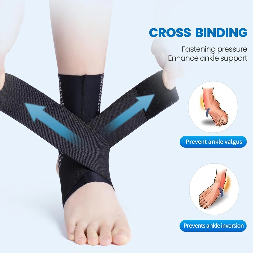 1 ชิ้นการบีบอัดข้อเท้ารั้ง Sta - Ankle Brace Sock บทวิจารณ์และราคา