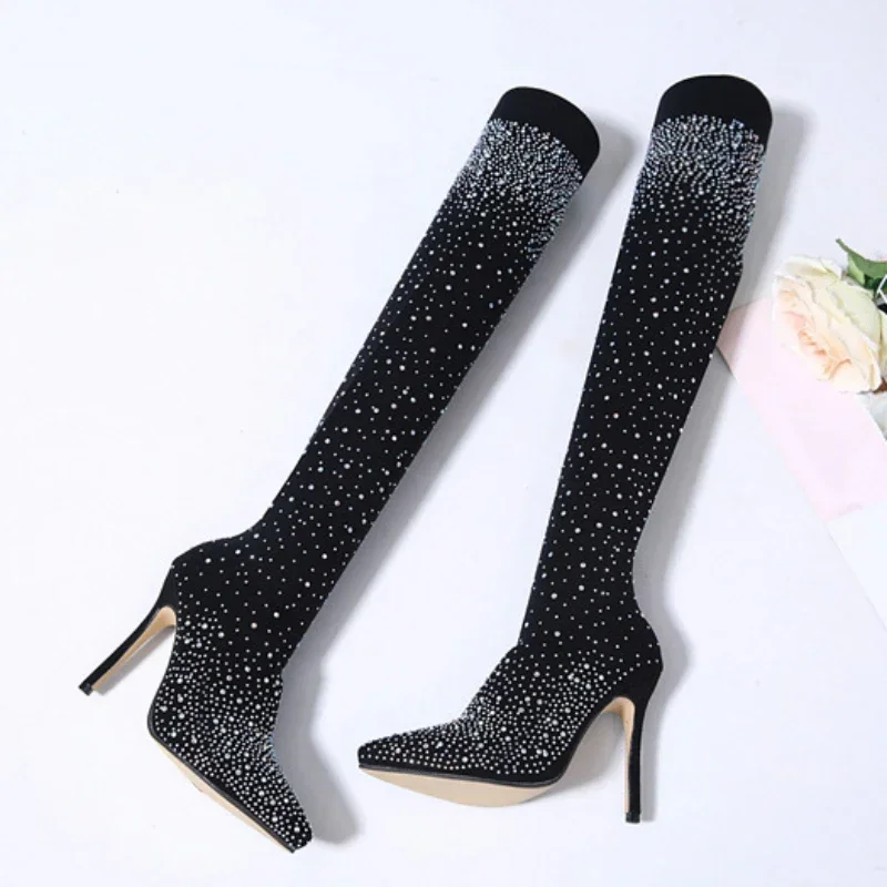 เซ็กซี่ Over-the-Knee รองเท้าส - Knee High Sock Women บทวิจารณ์และราคา