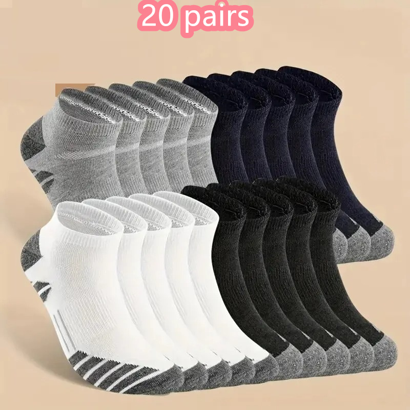 1/10/20 คู่ข้อเท้ากีฬาวิ่งถุงเ - Athletic Sock Cushion บทวิจารณ์และราคา