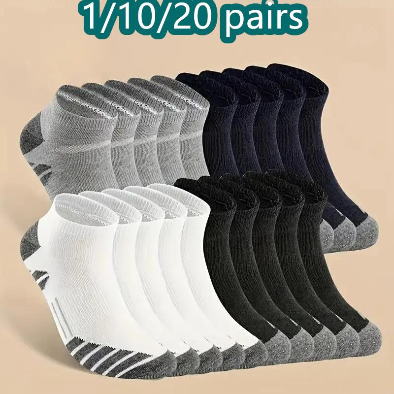 1/10/20 คู่ข้อเท้ากีฬาวิ่งถุงเ - Athletic Sock Cushion บทวิจารณ์และราคา