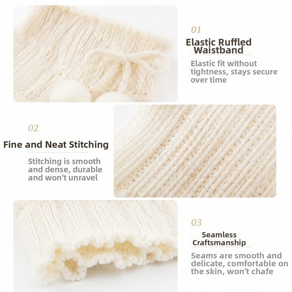ปลอกขาไหมพรมถักลายเคเบิล ขอบระ - Boot Sock Slouchy บทวิจารณ์และราคา