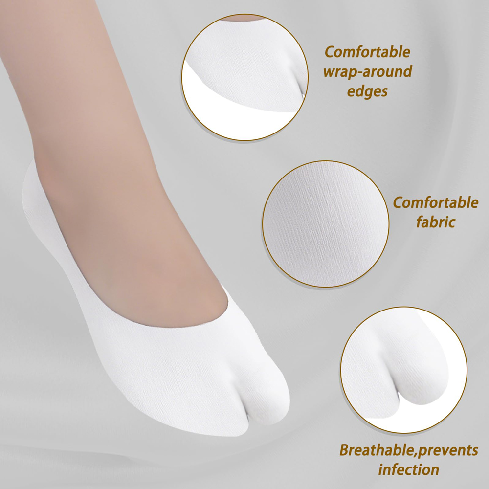 ถุงเท้าผู้หญิงแบบ Tabi ผ้าฝ้าย - No Show Sock Women บทวิจารณ์และราคา
