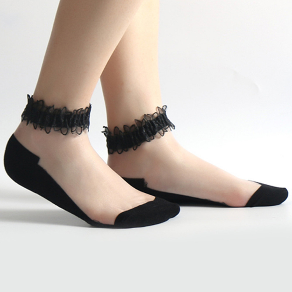 ผู้หญิงถุงเท้าสั้นลูกไม้ถุงเท้ - Invisibility Sock Loafer บทวิจารณ์และราคา