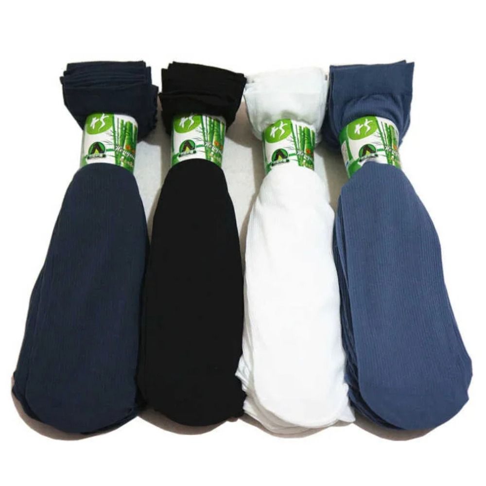 ถุงเท้าแฟชั่นผู้ชาย 10 คู่ ถุง - Silk Sock Bamboo บทวิจารณ์และราคา